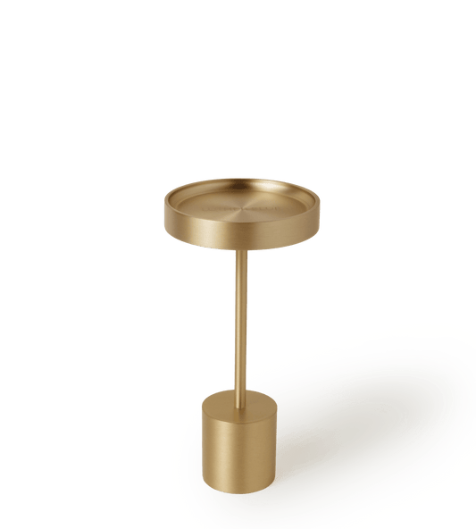 Tall Solid Brass Candle Holder