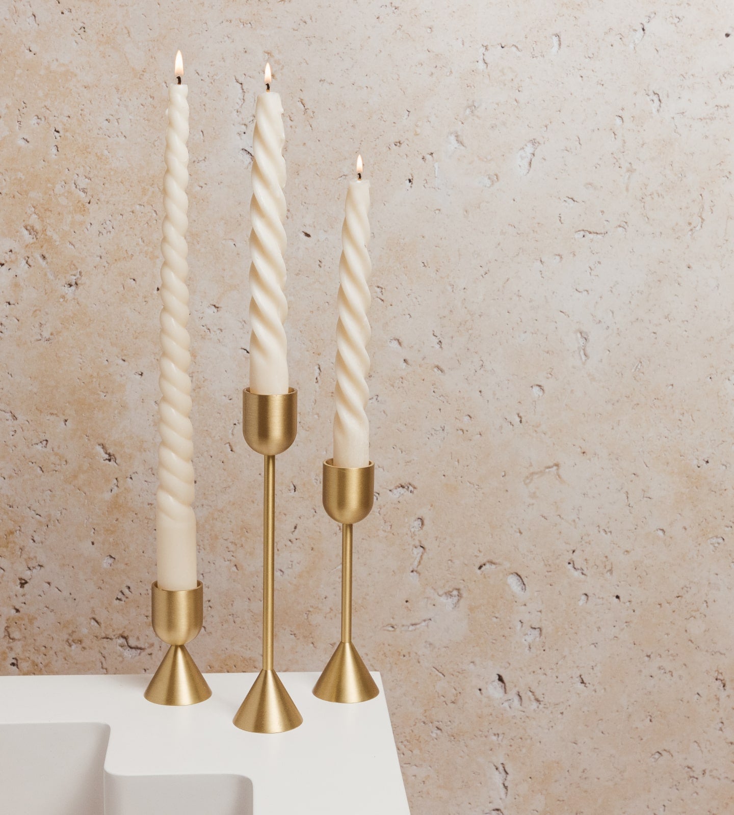 Short Taper Candle Holder